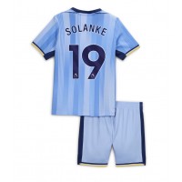 Camiseta Tottenham Hotspur Dominic Solanke #19 Segunda Equipación Replica 2024-25 para niños mangas cortas (+ Pantalones cortos)